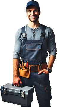 Elektrohandwerker bei der Arbeit